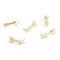 U Brands Pushpins, Arrow, 3/8" Shank, 36/PK, Gold 36PK UBR3083U0624 - alternate 3